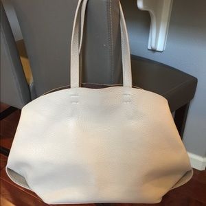 Zara Large Leather Tote